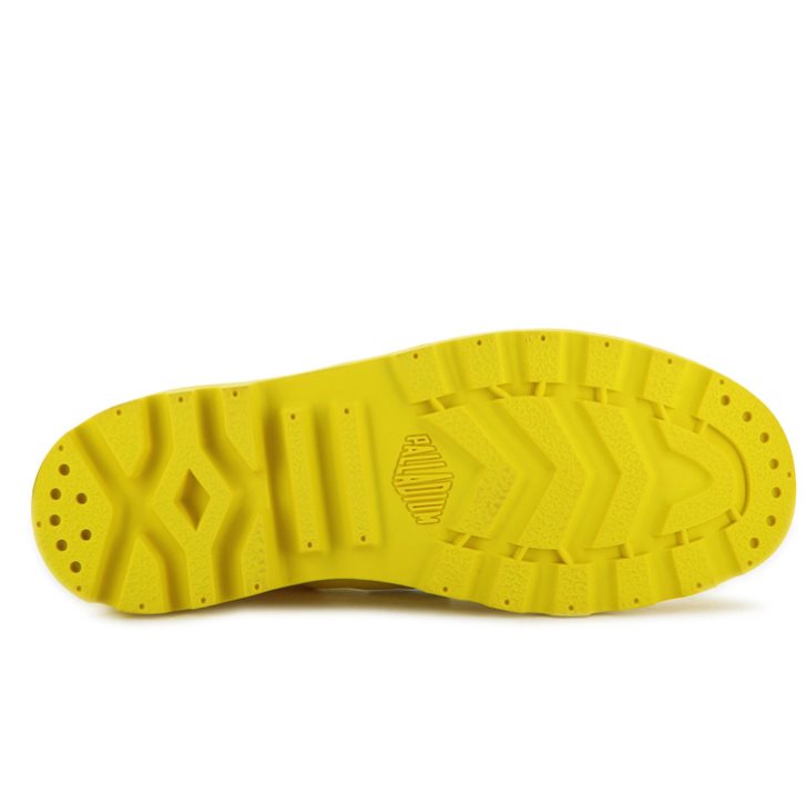 Dámské Boty Palladium Pampa Smiley Change Žluté | CZ YOA-83B